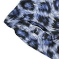 thumbnail image 6 of Blue Leopard Print Swim Trunks, 6 of 6