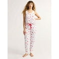 thumbnail image 3 of Joyspun Women's and Women’s Plus Hacci Knit Sleep Joggers, Sizes XS to 3X, 3 of 6