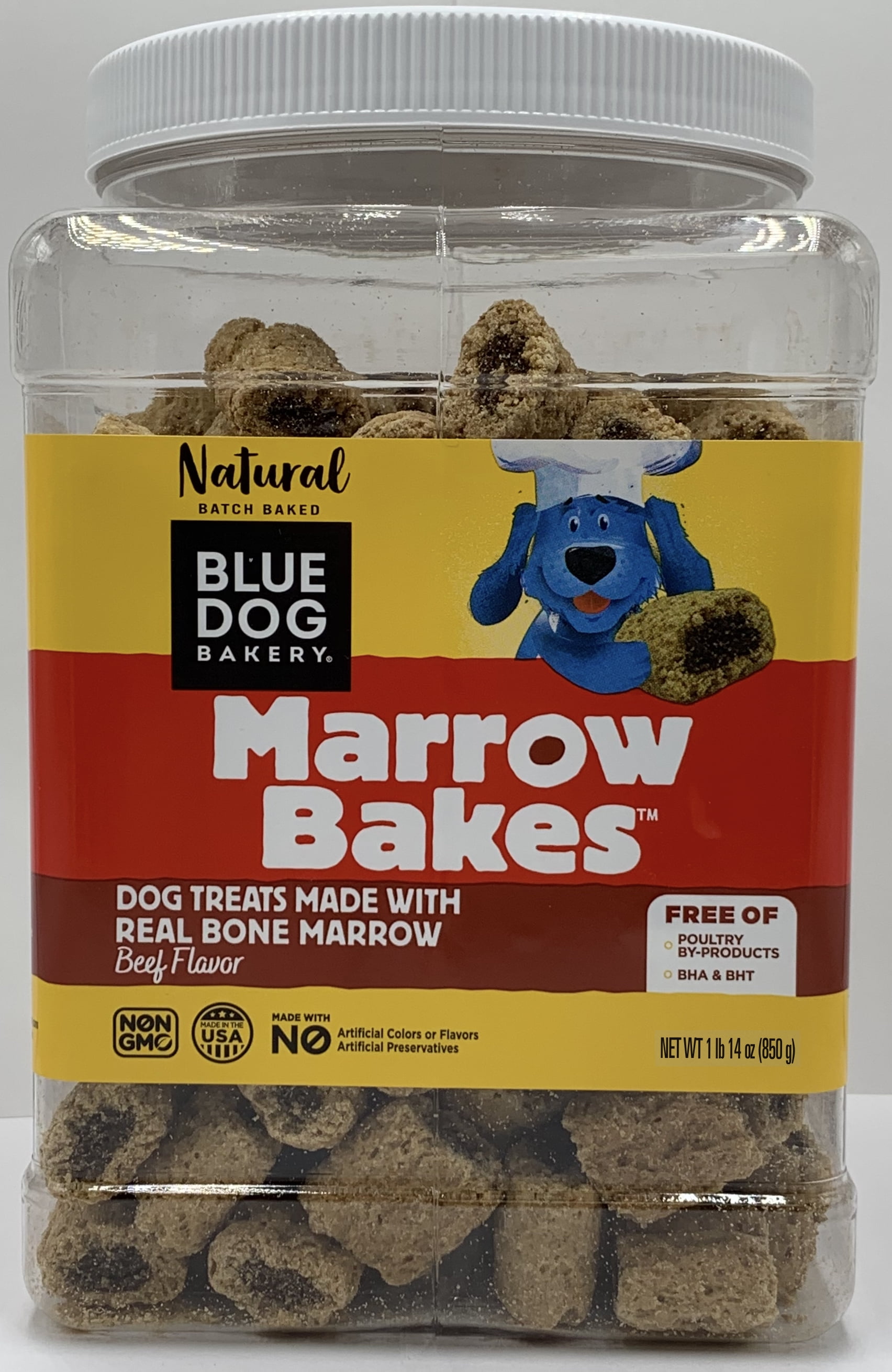 Blue Dog Bakery MarrowBakes Dog Treats, 30oz - Walmart.com ...