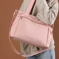 thumbnail image 6 of Nylon Crossbody Bags for Women Shoulder Tote Bag Waterproof Messenger Bag Satchel Women's Handbags Purses - Pink, 6 of 6