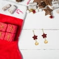 thumbnail image 2 of Michellecmm Women Christmas Earrings Dainty Star Tree Bell Dangle Earrings Holiday Jewelry for Young Ladies, 2 of 8
