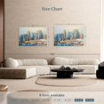 thumbnail image 3 of Elephant Stock City Of San Diego Wall Art - Horizontal Canvas Wall Art - Living Room Wall Decor - City Canvas - Blue And Beige Decor - 48" x 32", 3 of 4