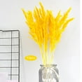 thumbnail image 6 of yotijay 15 Pieces Artificial Dried Pampas Grass Bunch Flower Arrangement Phragmites Yellow, 6 of 8