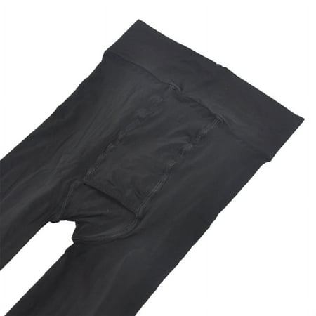 TINYSOME Man Tights Pants High Elastic Men s Stockings Open Sheath Underwear Lingerie Pantyhose Club Black Body Stockings