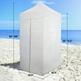 thumbnail image 6 of Wakeman Outdoors Pop Up Privacy Tent for Camp Toilet or Pool Cabana, White, 6 of 6