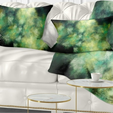Design Art Designart Perfect Green Starry Sky Abstract Throw