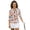 Floral Pattern Design, variant on HUIACONG Butterfly and Floral Pattern Women's Golf Polo Shirts Quarter Zip Polyester Spandex Fabric with Zip Up Collar Quick Dry Golf Shirt Women for Womens