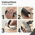 thumbnail image 5 of Stainless Steel Garlic Press - Garlic Press Rocker - Garlic Chopper, 5 of 5