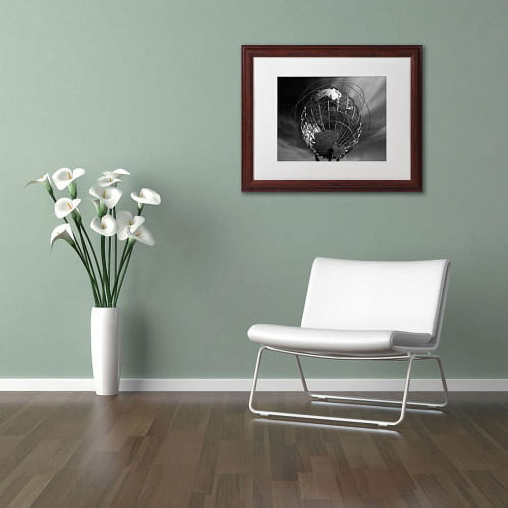 Trademark Fine Art "World's Fair" Canvas Art by Yale Gurney, White Matte, Wood Frame