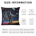 thumbnail image 5 of Sheronv Space Digital Art Sci-Fi Graphic Decorative Throw Pillow Cover for Home Couch Living Room Bed Sofa 1PC 20x20in, 5 of 5