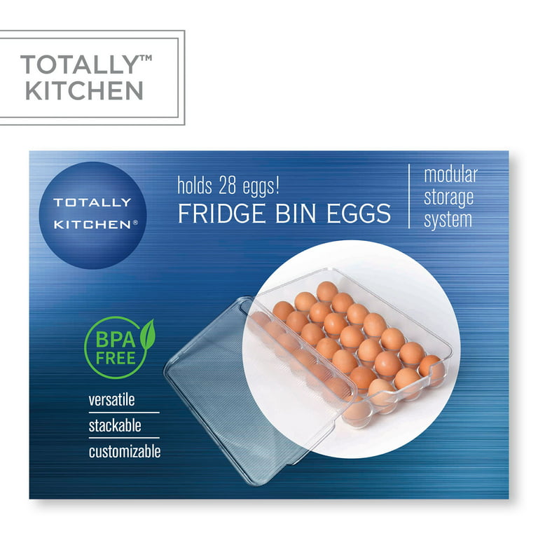 Totally Kitchen Plastic Egg Storage Container