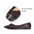 thumbnail image 3 of adviicd Closed Flats for Women Causal Work Shoes Pointed Ladies Shoes Singles Lazy Peep Toe Flats Shoes for Women, 3 of 5