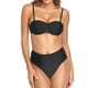 thumbnail image 2 of Traje de baño de mujer de 2 piezas de bikini cómodo de cintura alta de color sólido estilo playa OAVQHLG3B Store lin121212, 2 of 4
