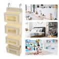 thumbnail image 3 of Hanging Stoage Organizer Hanging Closet Shelves Closet Stoage Organizer Hanging Organizer Hanging Closet Organizer Multilayer Strong Load Bearing Capacity Nonwoven Over Doo ANGGREK Otros, 3 of 7