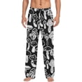 thumbnail image 2 of FREEAMG Men's Cotton Pajama Pants Lounge Sleep Pants Soft Sleepwear Pajama Bottoms with Pockets, 2 of 7