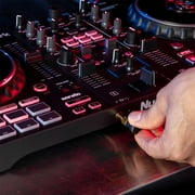 Numark Mixtrack Pro FX Effects 2-Deck Serato DJ Controller with Laptop Stand