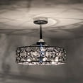 thumbnail image 3 of Zuzen 23 in. 6-Light Indoor Chrome Finish Ceiling Fan with Light Kit, 3 of 3