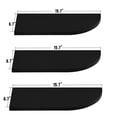 thumbnail image 3 of WELLAND Floating Corner Shelves Wall Mounted Display Shelf, Set of 3, Black Finish, 3 of 9