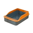 thumbnail image 2 of Caja de arena para gatos Salvador semicerrada duradera bandeja para mascotas para viajes pequeños, 2 of 10