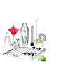 thumbnail image 1 of Kit de cocteles para bartender 25 pz Malubero Malu736, 1 of 3