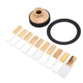 thumbnail image 1 of Garosa Saxophone Reed,Saxophone Silencer,Saxophone Accessories Eliminate Noise Prevent Collision Sax Mute Ring Saxophone Reed Silencer Set, 1 of 8