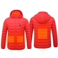thumbnail image 1 of PVCS Outdoor Warm Clothing Heated for Riding Skiing Fishing Charging Via Heated Coat, 1 of 6