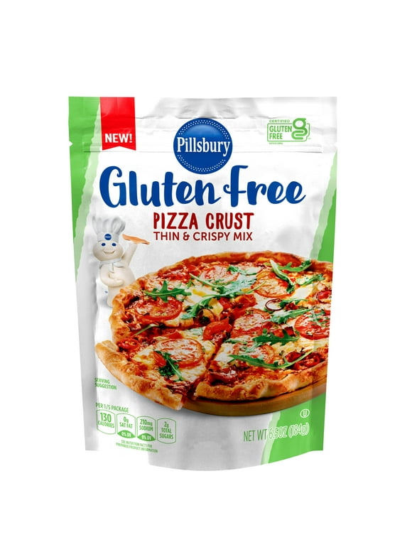 Pillsbury Gluten Free Pizza Crust Mix, 6.5 oz Pouch