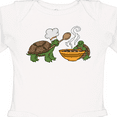 thumbnail image 4 of Inktastic Cute Turtle Chefs Making Soup Boys or Girls Long Sleeve Baby Bodysuit, 4 of 5