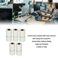 thumbnail image 3 of Adhesive Thermal Paper, Light Portable 5 Rolls Mini Printer Photo Paper 2.2in Long 1in Wide  For Photos, 3 of 8