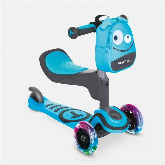 Smartrike T1 3 in 1 Scooter, Light Blue
