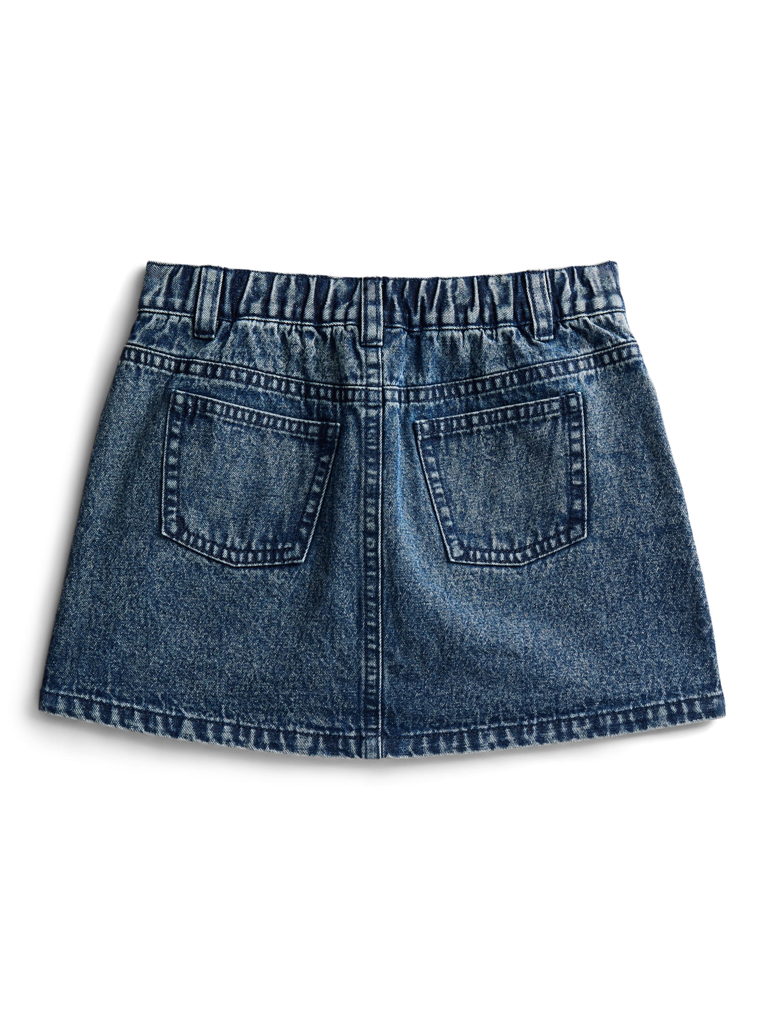 Derek Heart Girls Frayed Star Denim Skirt, Sizes 5-16