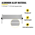 thumbnail image 4 of Vevor 48''x20''x8'' Aluminum Dunnage Rack Commercial Floor Food Shelf 1500lbs, 4 of 9