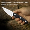 thumbnail image 6 of Kizer Splinter EDC Fixed Knife AEB-L Blade G10 Handle With Sheath 1087A1, 6 of 8