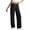 Black, variant on Athletic Pants for Women Loose Fitted Drawstring Elastic Waist Loose Breathable Workout Pants Gym Yoga Activewear Trousers
