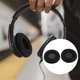 thumbnail image 3 of 1 par de almohadillas de reemplazo para Skullcandy Hesh 1.0 para auriculares HESH 2.0 Orejeras (negro), 3 of 5