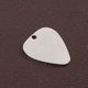 thumbnail image 1 of WEUVEB Charm Necklace with Shiny Black Cord and Rust Resistant Stainless Steel Guitar Pick Pendant, 1 of 7