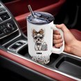 thumbnail image 5 of Personalized Dog Tumbler with West Highland White Terrier Dog’s Name – Custom Travel Coffee Cup 40oz, Travel Coffee Cup, Gift for Mother's day, Father's day, Christmas UTrupD, 5 of 6