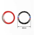 thumbnail image 4 of Botón de arranque y parada para BMW E90, E60, E70. Cubierta de repuesto para interruptor de freno rojo, compatible con BMW Serie 3, 5, X5 y X6 (E90 negro)., 4 of 5