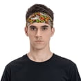 thumbnail image 2 of Daiia Sloth on the Branch printed Men's Performance Headband,Sports Headbands,Moisture Wicking Workout Headband, 2 of 9
