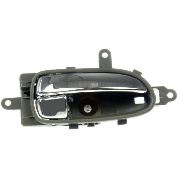 Dorman 81565 Interior Door Handle for Specific Nissan Models, Chrome Lever; Gray Housing
