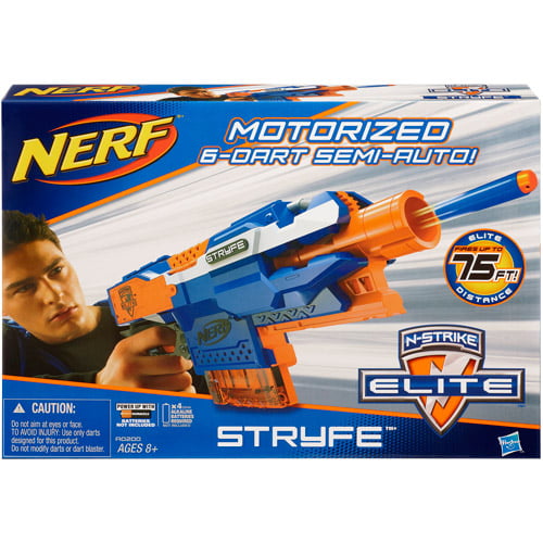 NERF Elite Stryfe Blaster - Stryfe Blaster - 6 darts Walmart.com