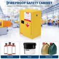 thumbnail image 2 of cm de Alturaazardous Almacenamiento Cabinets Flammable Gabinete Cold-Rolled Steel Flammable Liquid Almacenamiento Gabinete Auto Closing Puerta para Industrial Use Flammable Seguridad Gabinete..., 2 of 7