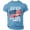 Light Blue(America 250), variant on Iaqnaocc 250th Anniversary Usa Shirt for Men Vintage 250th Anniversary Usa Shirt T-Shirt Independence Day Round Neck Freedom Summer Independence Day 250 Anniversary Shirt Wine 4XL
