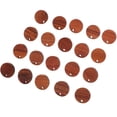 thumbnail image 4 of 20pcs Wood Stud Earring Posts Wooden Flat Earring Pin Studs DIY Earring Posts, 4 of 8