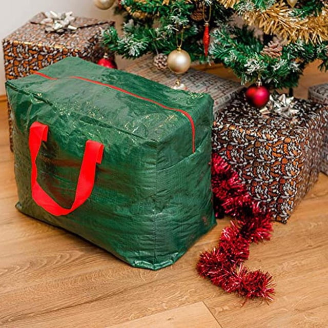 Bolsa de Almacenamiento de Navidad Contenedor Titular Guirnalda Organizador para Festival de Vacaciones Colco Bolsa de almacenamiento