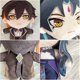 thumbnail image 4 of Juego Genshin Impact Xiao Zhongli Hu Tao Kazuha Tartaglia muñeco de peluche Arataki itto Venti Albedo Ganyu modelo de muñeco de peluche 20cm, 4 of 5