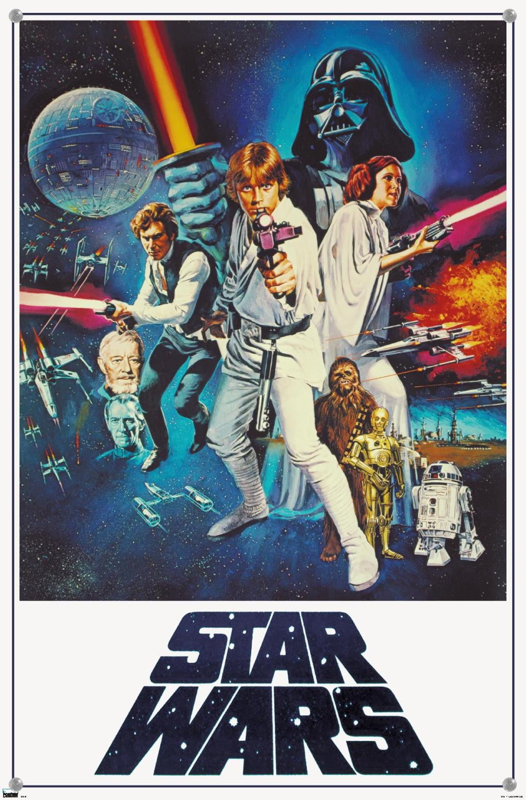 A New Hope Star Wars Paint By Numbers 