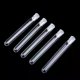 thumbnail image 1 of 50Pcs/Pack 12x100mm Transparent Laboratory Clear Plastic Test Tubes Vials With Push Cap School Lab Supplies, 1 of 5
