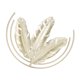 thumbnail image 3 of Decoración de pared Jadeshay escultura de pared de metal dorado Hierro A, 3 of 8