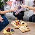 thumbnail image 3 of Charcuterie Boards Charcuterie Board Foods Gift Set, Cheese Tray Bamboo Cheese Board Set Serving Tray House Warming Gifts New Home, Wedding Gifts for Couple, Bridal Shower Gift, 3 of 10